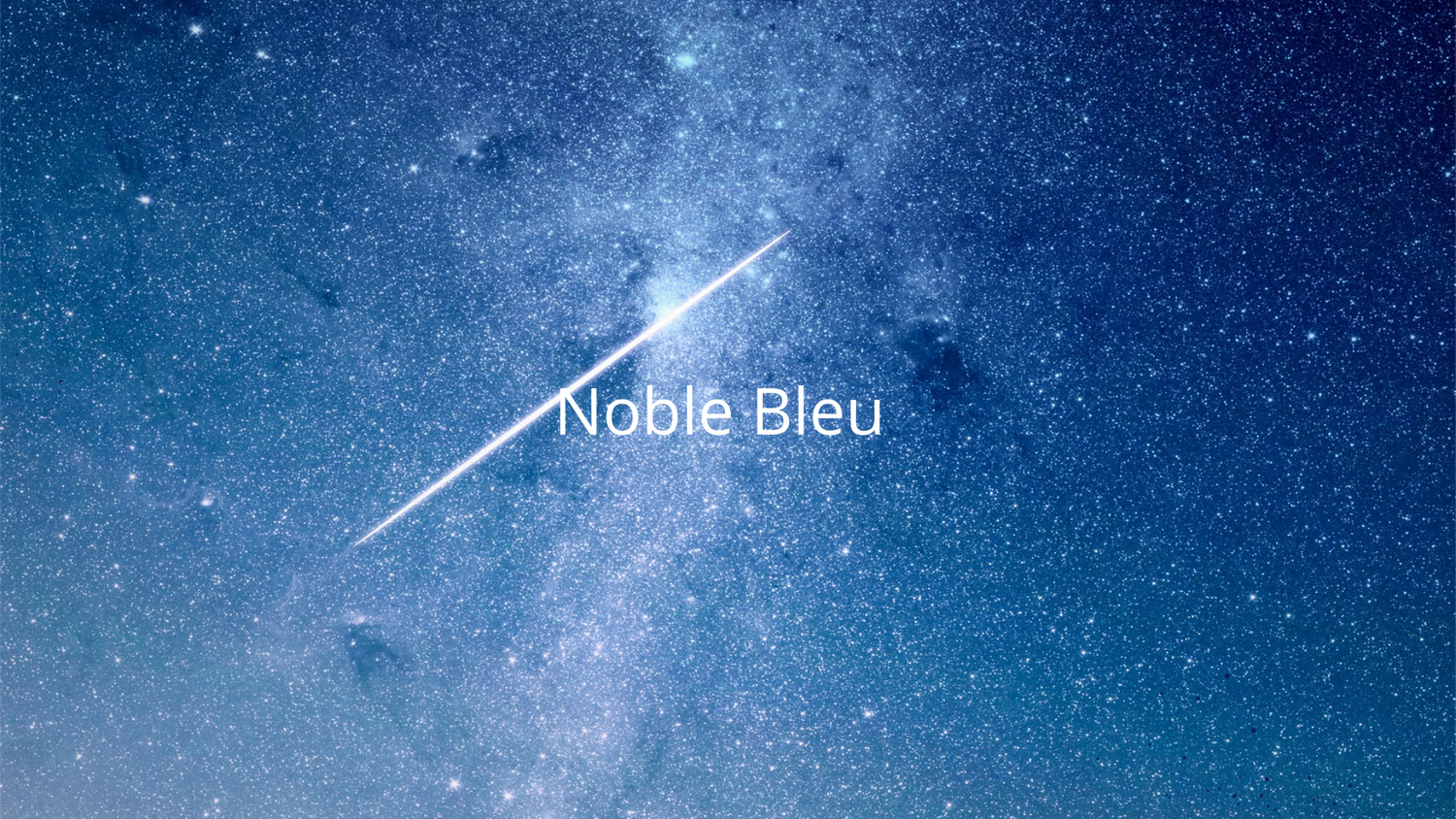 Noble Bleu